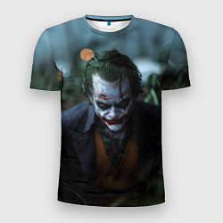 Футболка спортивная мужская Джокер в траве, цвет: 3D-принт