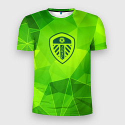 Мужская спорт-футболка Leeds United green poly