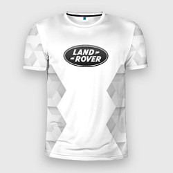 Мужская спорт-футболка Land Rover white poly