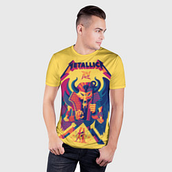 Футболка спортивная мужская Metallica - Egypt, цвет: 3D-принт — фото 2