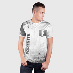 Футболка спортивная мужская Fortnite - white gradient вертикально, цвет: 3D-принт — фото 2