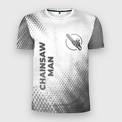 Футболка спортивная мужская Chainsaw Man - white gradient вертикально, цвет: 3D-принт