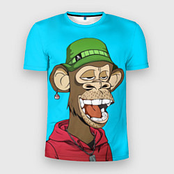 Мужская спорт-футболка NFT smile ape