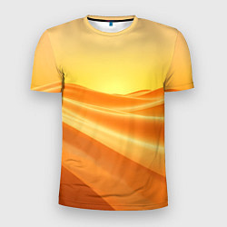 Футболка спортивная мужская Золотые пески, цвет: 3D-принт