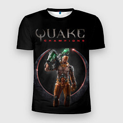 Мужская спорт-футболка Quake champions - Visor