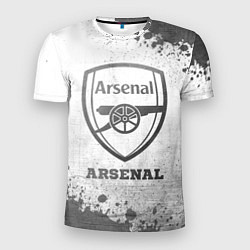 Мужская спорт-футболка Arsenal - white gradient
