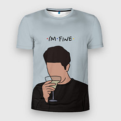 Футболка спортивная мужская Ross - im fine, цвет: 3D-принт