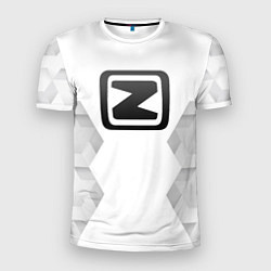 Мужская спорт-футболка Zotye white poly