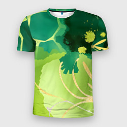 Футболка спортивная мужская Вдохновленный природой, цвет: 3D-принт