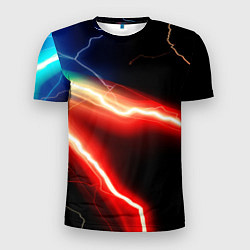 Футболка спортивная мужская Lightning light, цвет: 3D-принт