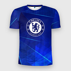 Мужская спорт-футболка Chelsea blue poly