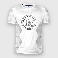 Футболка спортивная мужская Ajax white poly, цвет: 3D-принт