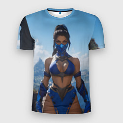 Мужская спорт-футболка Китана на горе