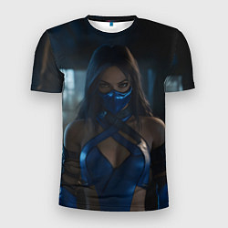 Мужская спорт-футболка Китана в маске