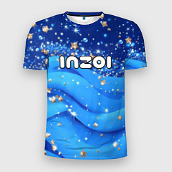 Футболка спортивная мужская Inzoi логотип, цвет: 3D-принт