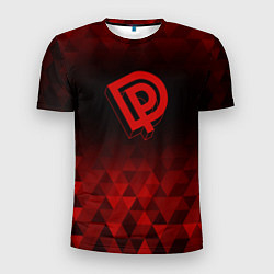 Футболка спортивная мужская Deep Purple red poly, цвет: 3D-принт