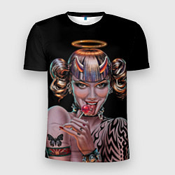 Мужская спорт-футболка Crazy town - butterfly