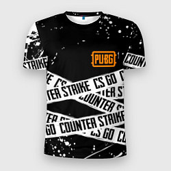 Мужская спорт-футболка CS x pubg