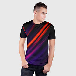 Футболка спортивная мужская Multicolored, цвет: 3D-принт — фото 2