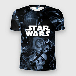 Мужская спорт-футболка Star wars персонажи из звездных войн