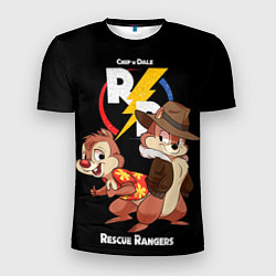 Мужская спорт-футболка Чип и Дейл - rescue rangers