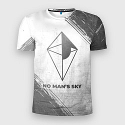 Футболка спортивная мужская No Mans Sky - white gradient, цвет: 3D-принт
