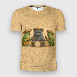 Футболка спортивная мужская Надежды маленький оркестрик, цвет: 3D-принт