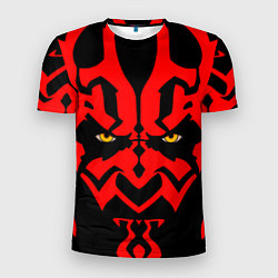 Футболка спортивная мужская Лицо Дарт Мола, цвет: 3D-принт