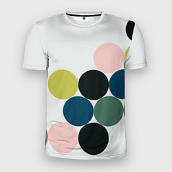 Футболка спортивная мужская Кластер чил - абстракция, цвет: 3D-принт