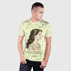 Футболка спортивная мужская Lana Del Rey в ретро стиле, цвет: 3D-принт — фото 2
