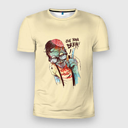 Мужская спорт-футболка Включи мозги