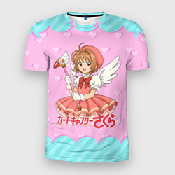 Мужская спорт-футболка Сакура Киномото