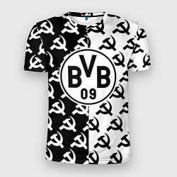 Мужская спорт-футболка Borussia паттерн ссср