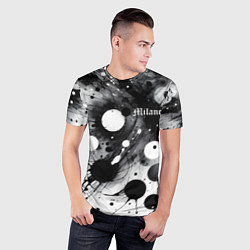 Футболка спортивная мужская Abstract fantasy pattern - Milano, цвет: 3D-принт — фото 2