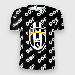 Мужская спорт-футболка Juventus off pattern