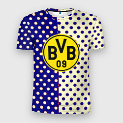 Футболка спортивная мужская Borussia точки текстура, цвет: 3D-принт