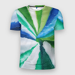 Футболка спортивная мужская Радуга цветов мальдивских островов, цвет: 3D-принт