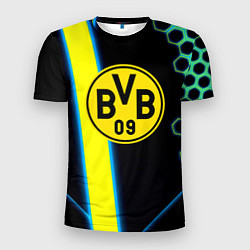 Футболка спортивная мужская Borussia соты броня, цвет: 3D-принт