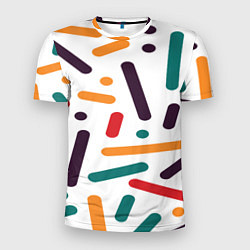Футболка спортивная мужская Oval oil, цвет: 3D-принт