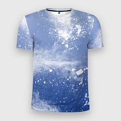 Футболка спортивная мужская Снежки попали в тебя, цвет: 3D-принт