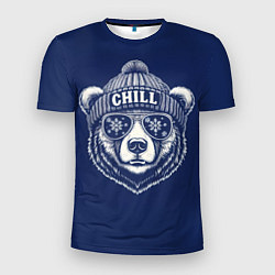 Мужская спорт-футболка Chill bear