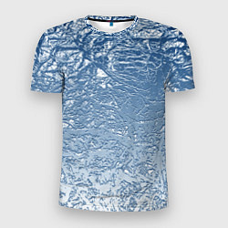 Футболка спортивная мужская Налипший снег, цвет: 3D-принт