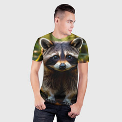 Футболка спортивная мужская Полоскун, цвет: 3D-принт — фото 2