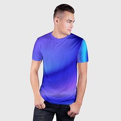 Футболка спортивная мужская The color is multicolored, цвет: 3D-принт — фото 2