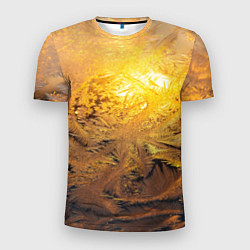 Мужская спорт-футболка Зимний закат