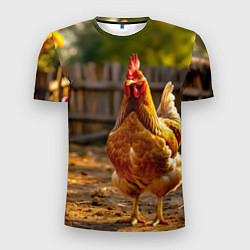 Мужская спорт-футболка Золотой хранитель двора