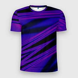 Мужская спорт-футболка Color multi-colored neon