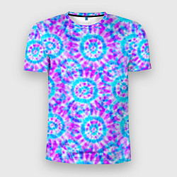 Мужская спорт-футболка Tie dye