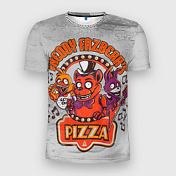 Футболка спортивная мужская Freddy Pizza, цвет: 3D-принт