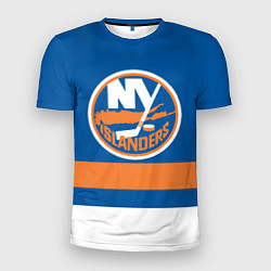 Футболка спортивная мужская New York Islanders, цвет: 3D-принт